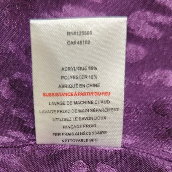 💋BOHO CLAM💋VTG 70s Vibe Lux Chunky Vegan Topped Fox Fur Coat in Beige & Black - Picture 15 of 16